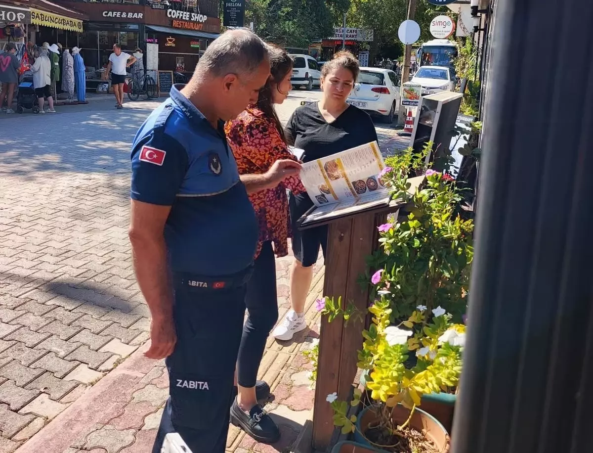 Çıralı’da Restoran Denetimi